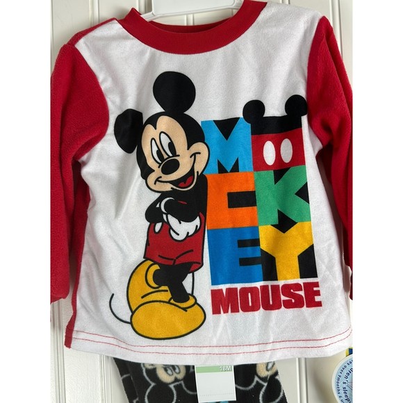 Disney Junior Boys Mickey Pjs Size 18 Months - Picture 3 of 4